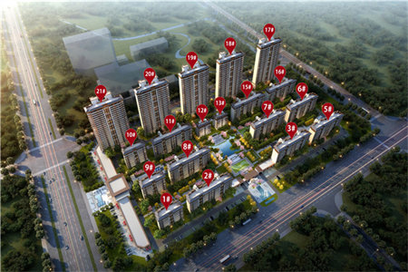 阳光河畔套二45万2室1厅1卫86㎡